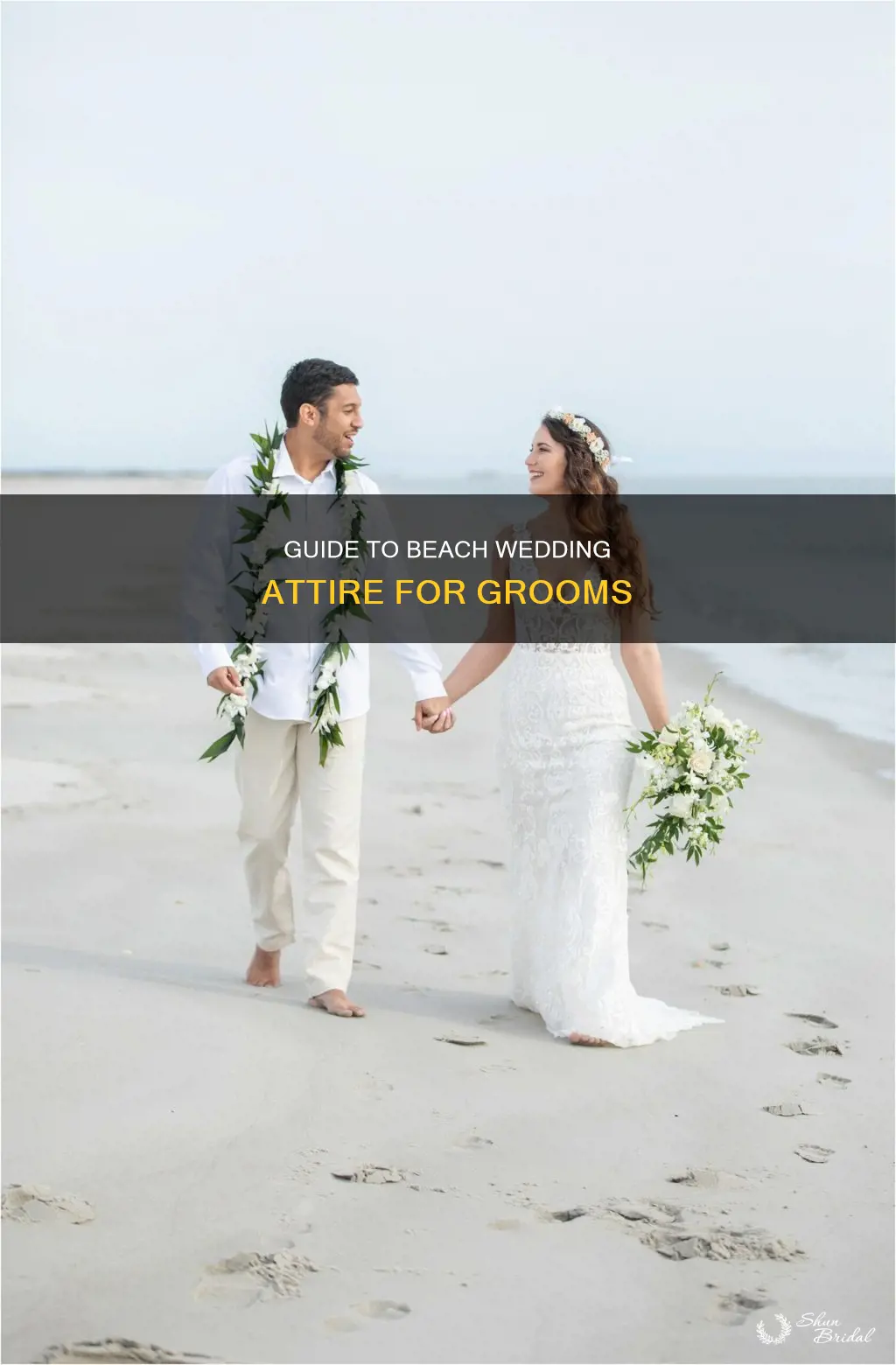 how to dress a groom for a beach wedding
