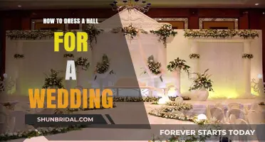 The Perfect Wedding Hall: Dressing the Venue for Your Special Day