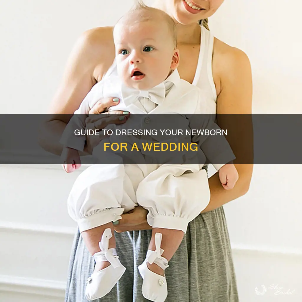 how to dress a newborn for a wedding