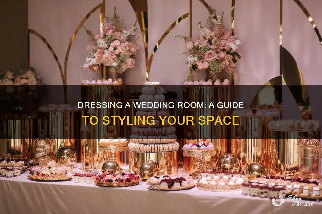 how to dress a room for a wedding