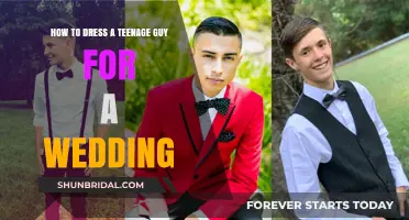 Wedding Attire for Teenage Guys: A Style Guide