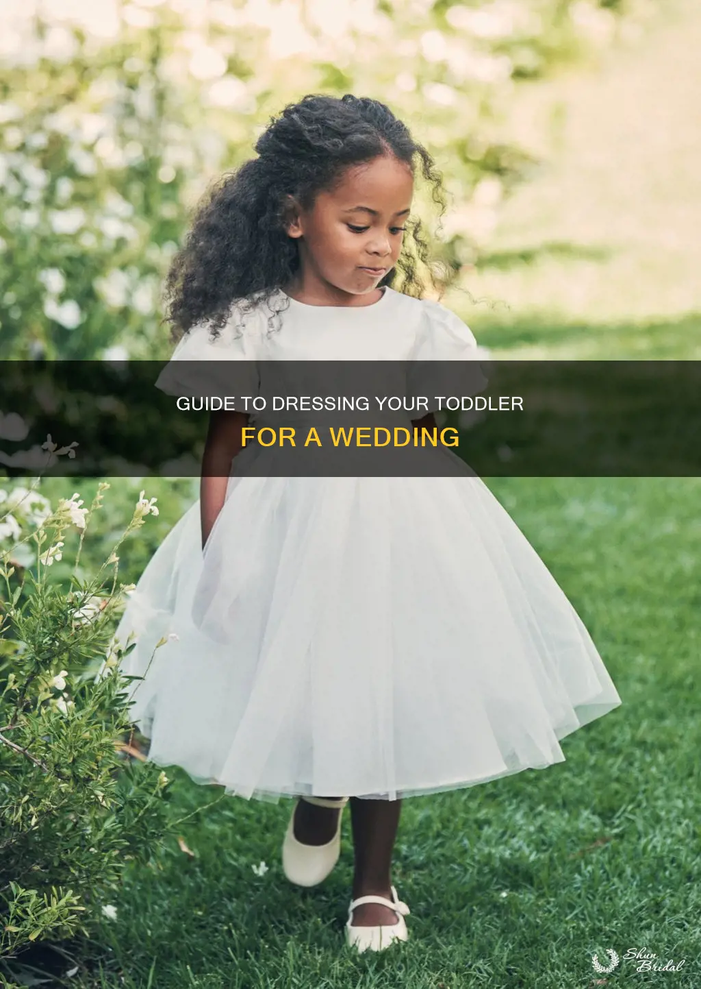 how to dress a toddler for a wedding