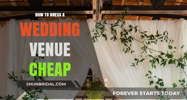 Wedding Venue Dressing on a Budget