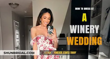 Wine Country Wedding: Dress to Impress