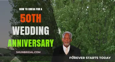 Golden Anniversary Attire: Dressing for a 50th Wedding Celebration
