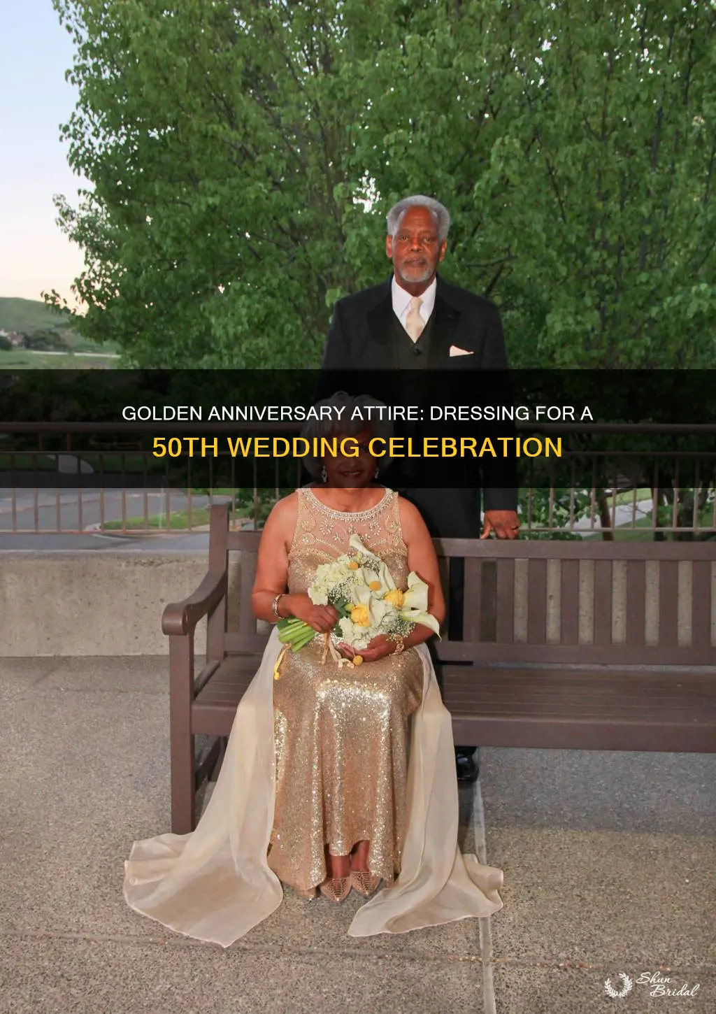 how to dress for a 50th wedding anniversary