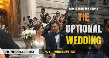 Black Tie Optional Wedding: Dress Code Decoded