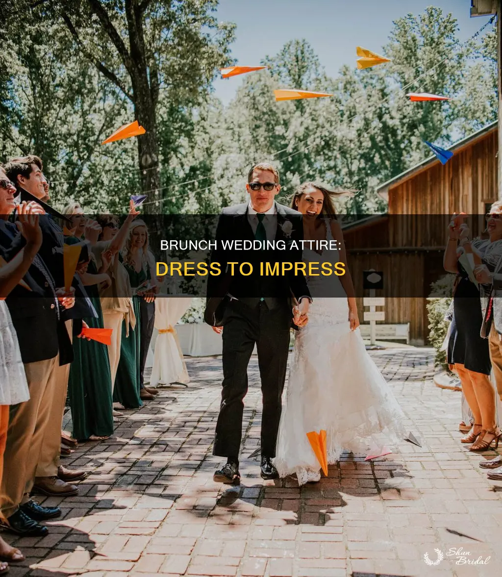 how to dress for a brunch wedding