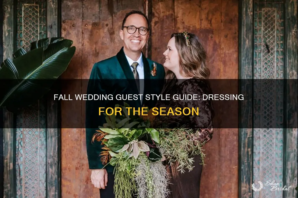 how to dress for a casual fall wedding