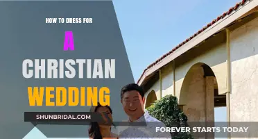 Attire Guide: Christian Wedding Dress Code