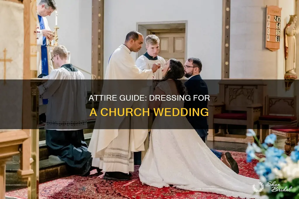 how to dress for a church wedding