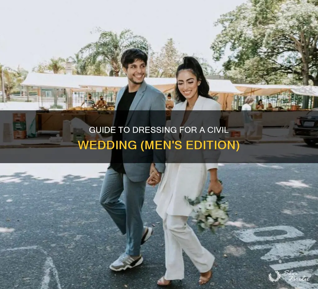 how to dress for a civil wedding for men