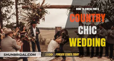 Country Chic Wedding: Dressing for the Rustic Romance