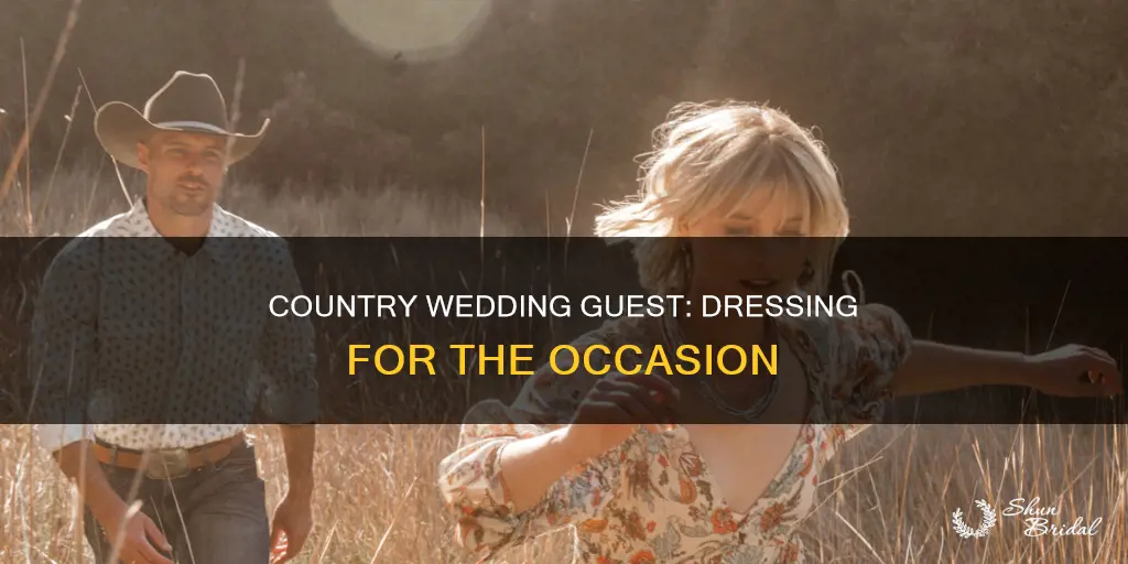 how to dress for a country wedding as a guest