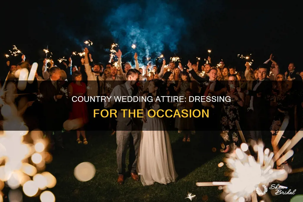 how to dress for a country wedding