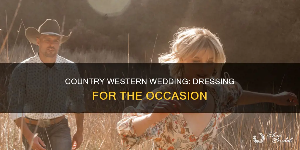 how to dress for a country western wedding