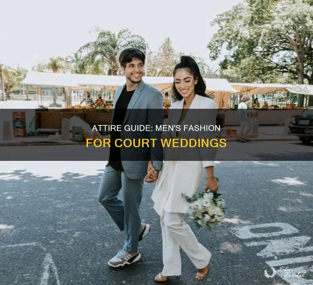 how to dress for a court wedding fo man