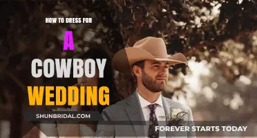 Attire Guide: Cowboy Wedding Style
