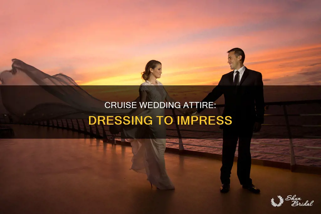 how to dress for a cruise wedding