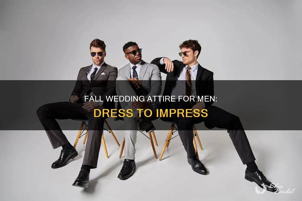 how to dress for a fall wedding male