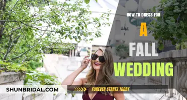 Fall Wedding Attire: Dressing for the Season's Celebrations