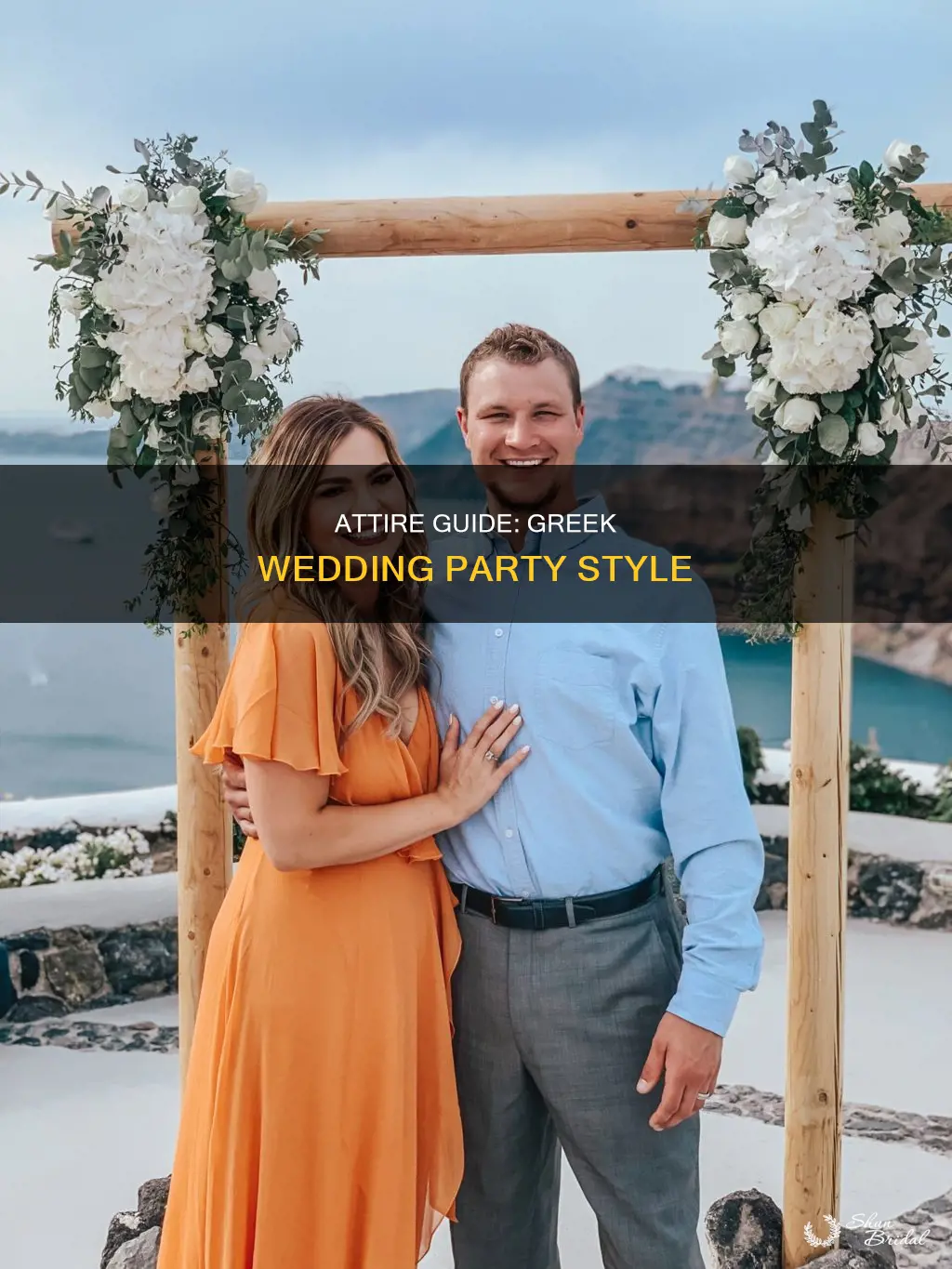 how to dress for a greek wedding party