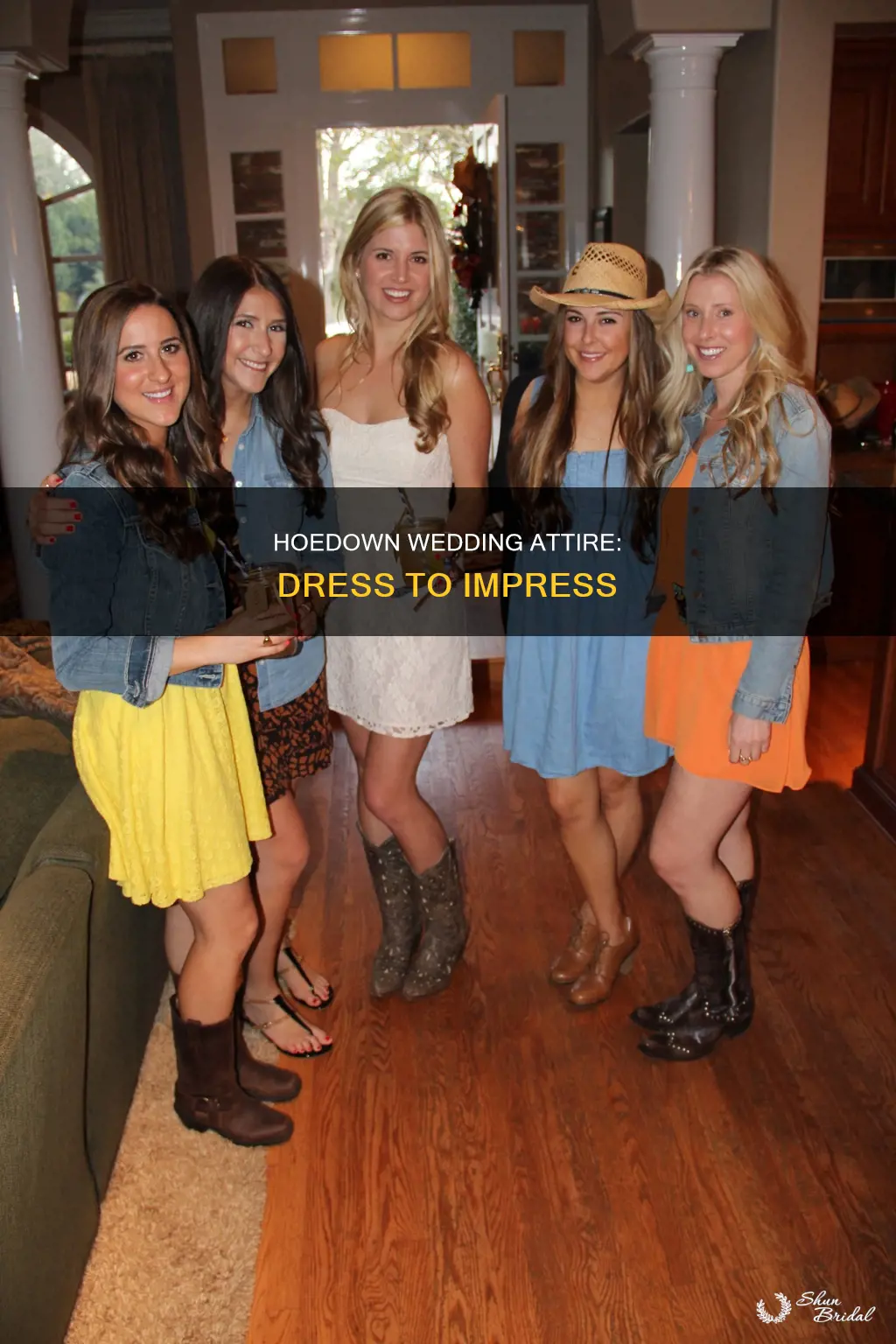 how to dress for a hoedown wedding