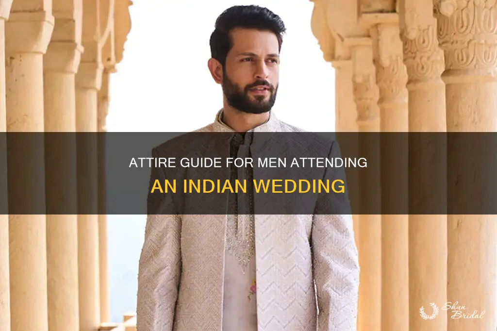 how to dress for a indian wedding man