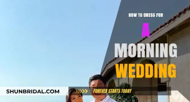 Attire Guide: Morning Wedding Dress Code