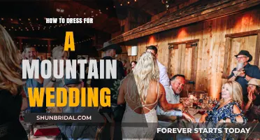 Mountain Wedding Attire: Dressing for the Adventure