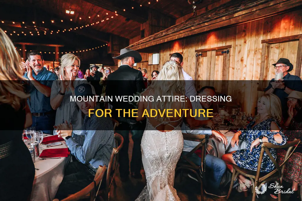 how to dress for a mountain wedding