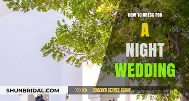Evening Wedding Attire: Dressing for a Nighttime Ceremony