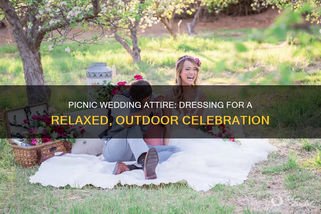 how to dress for a picnic wedding
