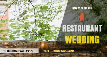 Dressing for a Restaurant Wedding: Style Guide