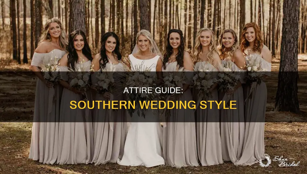 how to dress for a southern wedding