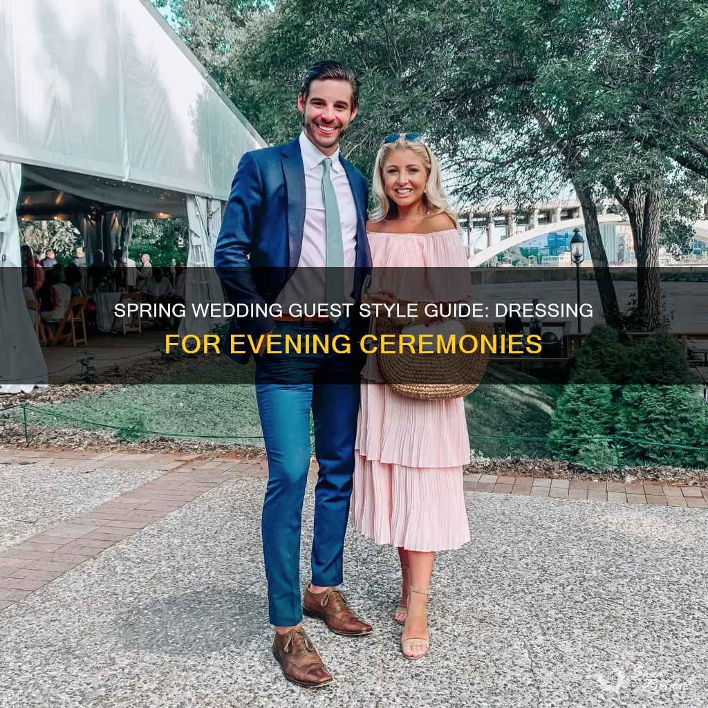 how to dress for a spring evening wedding