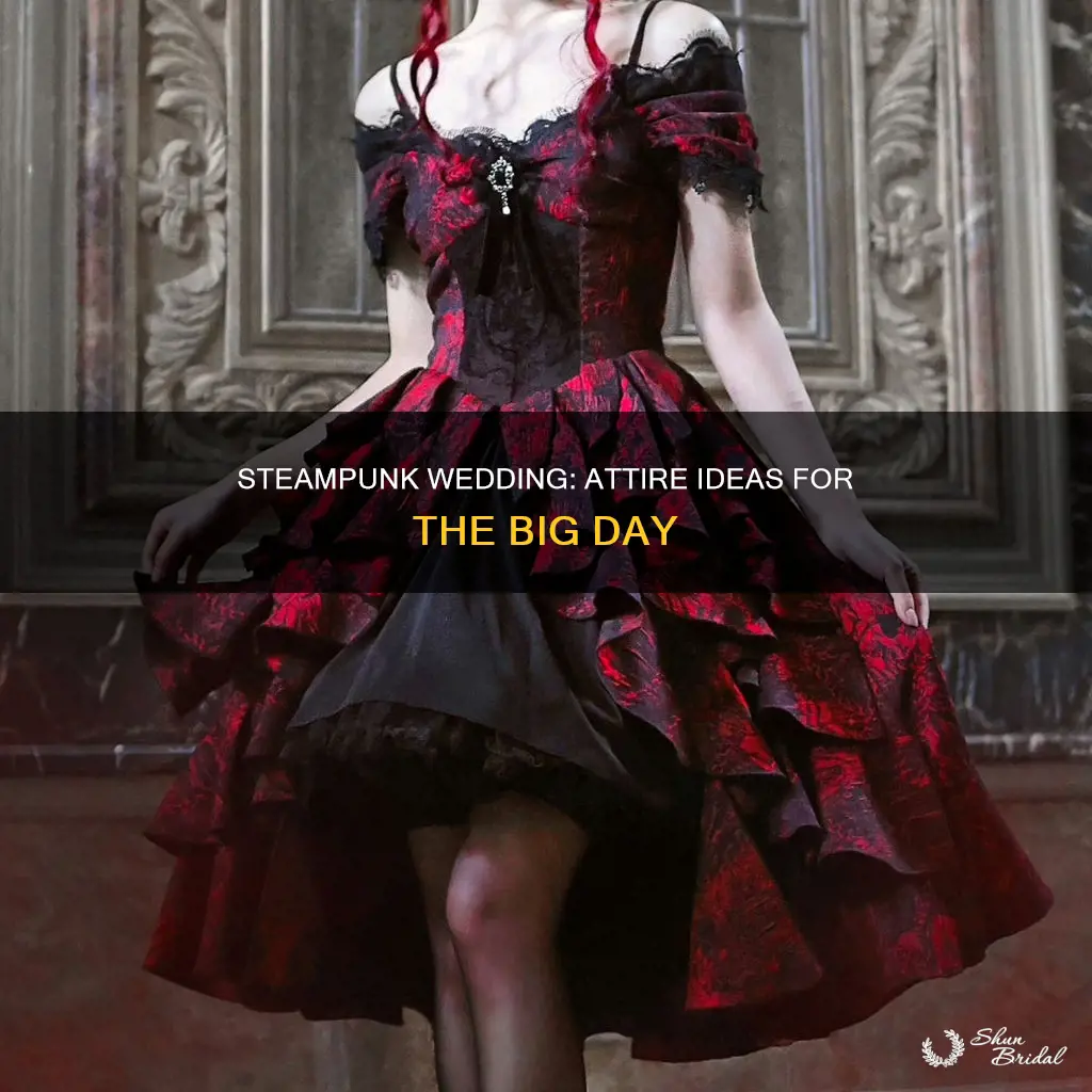 how to dress for a steampunk wedding