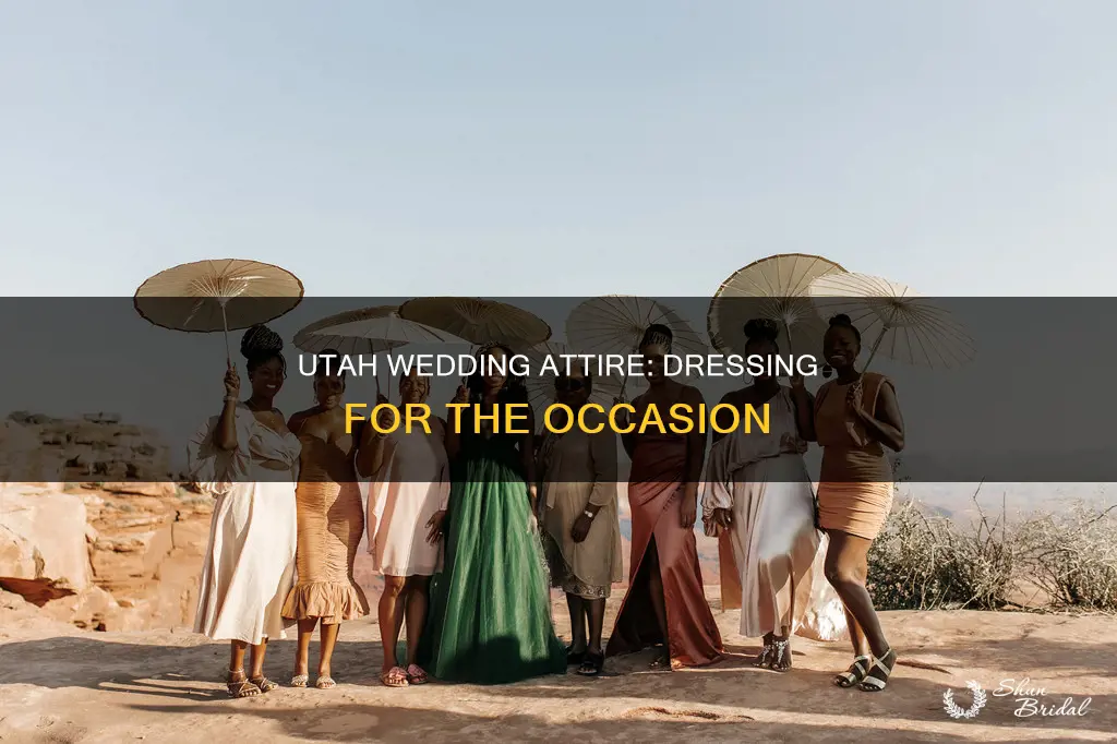 how to dress for a utah wedding