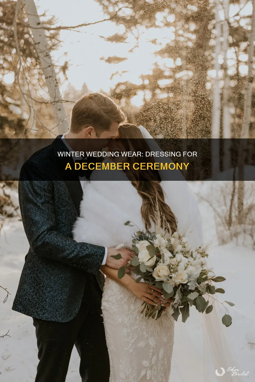 how to dress for a wedding in december