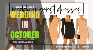 Fall Wedding Attire: Dressing for October Nuptials