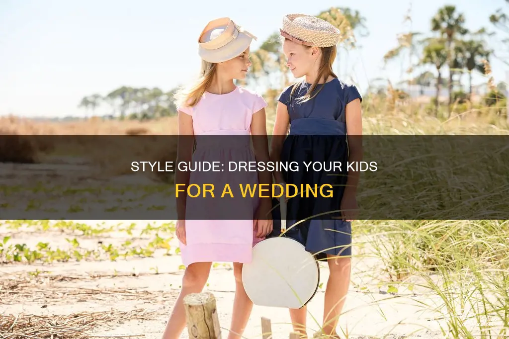 how to dress for a wedding kids