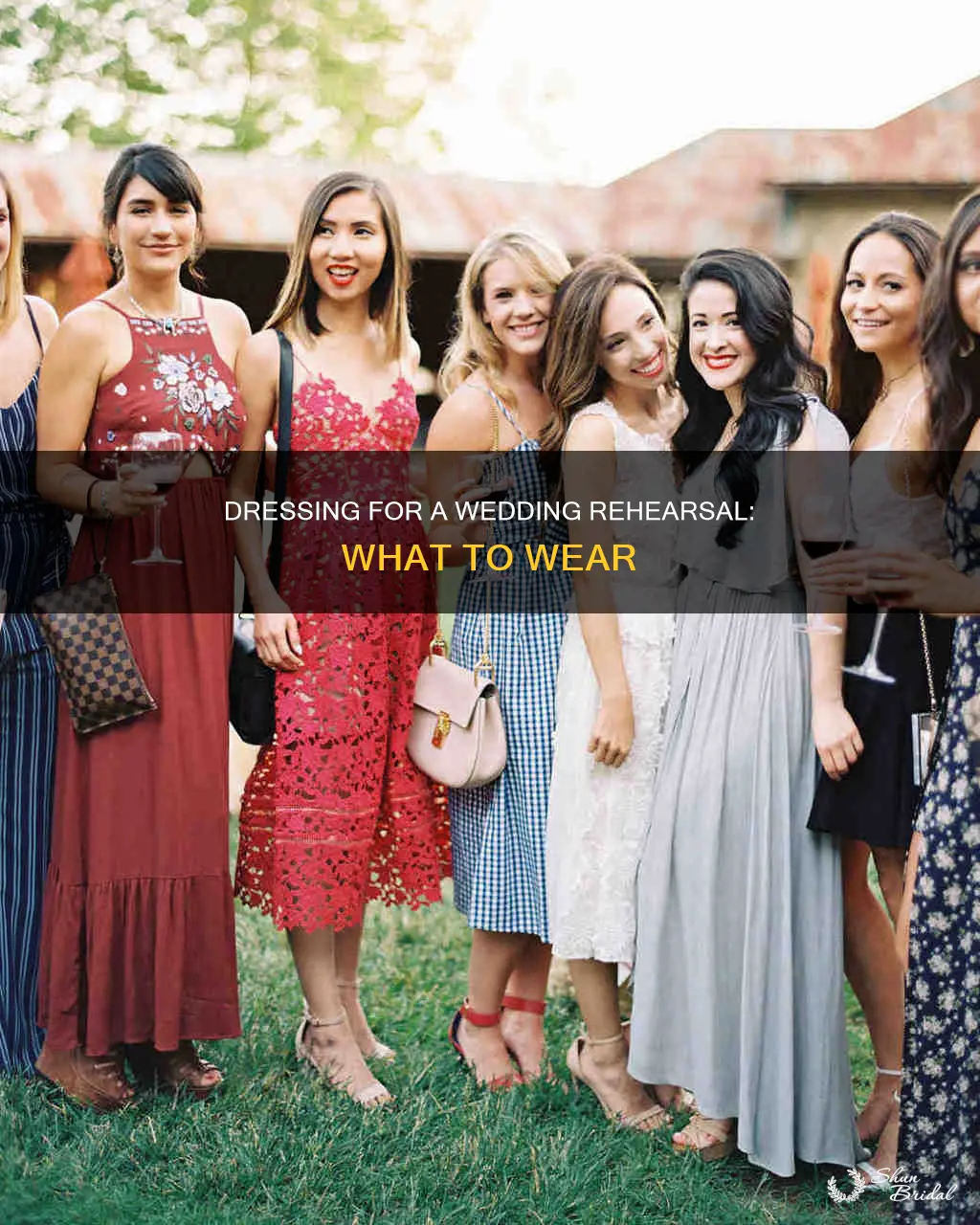 how to dress for a wedding rehersal