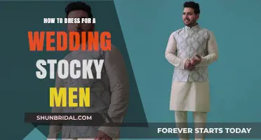 Stocky Men's Guide to Wedding Attire