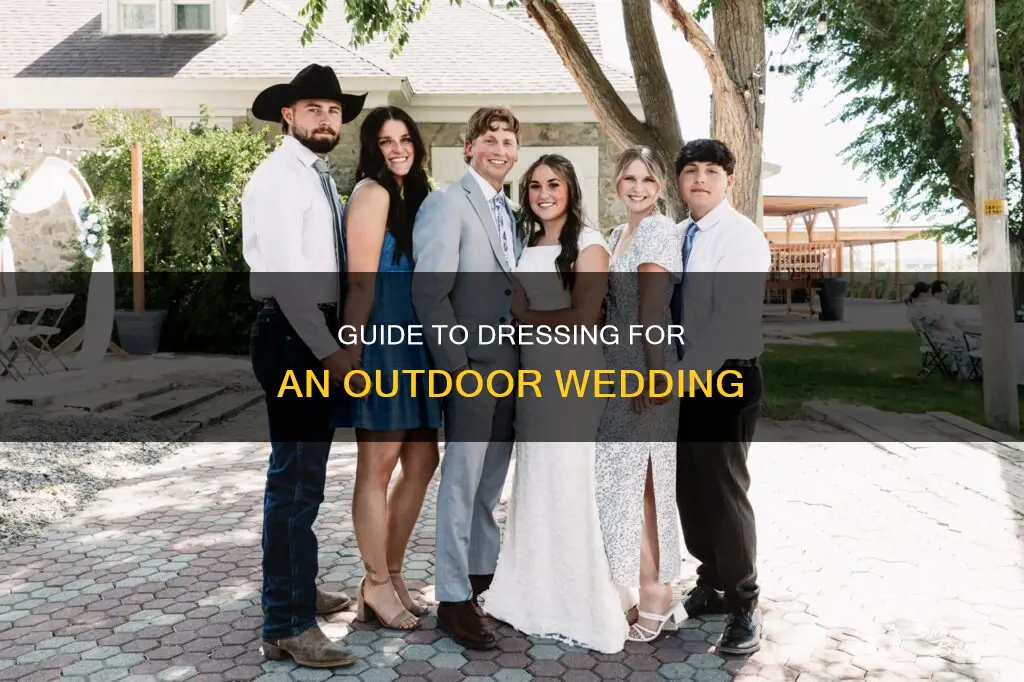 how to dress for an outdoor wedding
