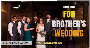 Brother's Wedding: Dress to Impress