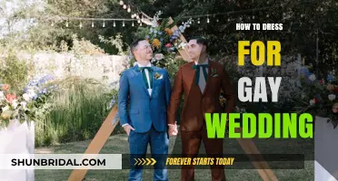 Dressing for Your Gay Wedding: Style Guide