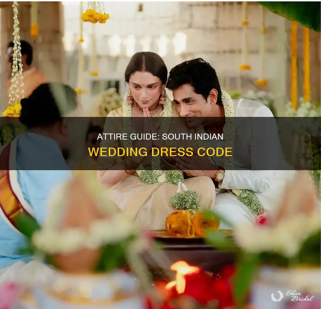 how to dress for south indian wedding