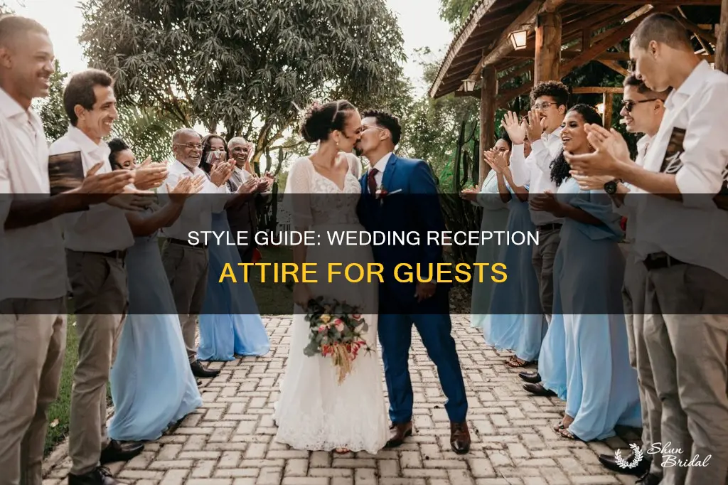 how to dress if you are only attending wedding reception