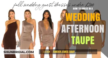 Style Guide: Dressing for an Afternoon Wedding in Taupe