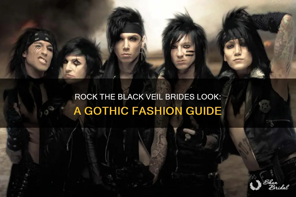 how to dress like black veil brides
